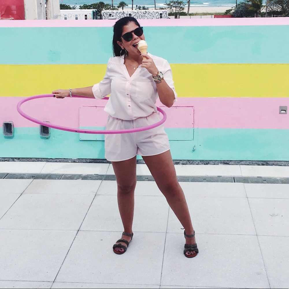 Baby Pink Summer Romper